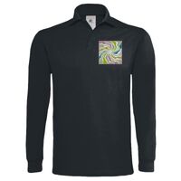 Polo épais manches longues "Heavymill" de marque B&C Vignette