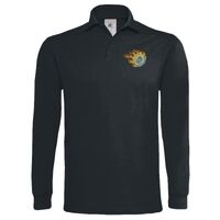 Polo épais manches longues "Heavymill" de marque B&C Vignette