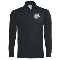 Polo épais manches longues "Heavymill" de marque B&C Vignette