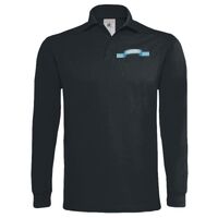 Polo épais manches longues "Heavymill" de marque B&C Vignette