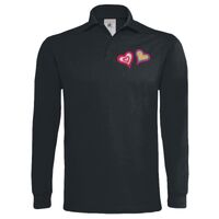 Polo épais manches longues "Heavymill" de marque B&C Vignette