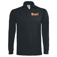 Polo épais manches longues "Heavymill" de marque B&C Vignette