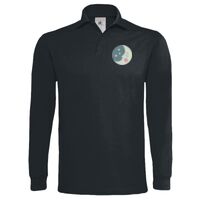 Polo épais manches longues "Heavymill" de marque B&C Vignette