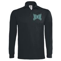 Polo épais manches longues "Heavymill" de marque B&C Vignette