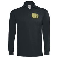 Polo épais manches longues "Heavymill" de marque B&C Vignette