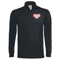 Polo épais manches longues "Heavymill" de marque B&C Vignette