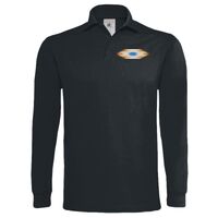 Polo épais manches longues "Heavymill" de marque B&C Vignette