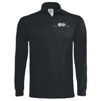 Polo épais manches longues "Heavymill" de marque B&C Vignette