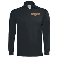 Polo épais manches longues "Heavymill" de marque B&C Vignette