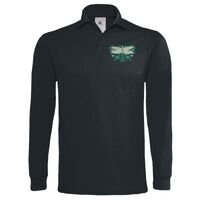 Polo épais manches longues "Heavymill" de marque B&C Vignette