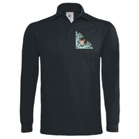 Polo épais manches longues "Heavymill" de marque B&C Vignette