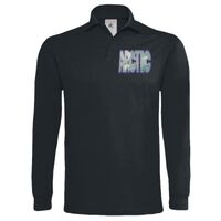 Polo épais manches longues "Heavymill" de marque B&C Vignette