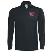 Polo épais manches longues "Heavymill" de marque B&C Vignette