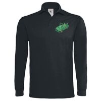 Polo épais manches longues "Heavymill" de marque B&C Vignette