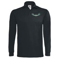 Polo épais manches longues "Heavymill" de marque B&C Vignette