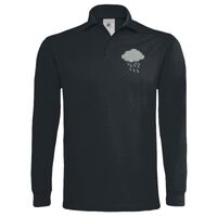 Polo épais manches longues "Heavymill" de marque B&C Vignette