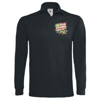 Polo épais manches longues "Heavymill" de marque B&C Vignette