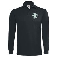 Polo épais manches longues "Heavymill" de marque B&C Vignette