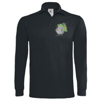 Polo épais manches longues "Heavymill" de marque B&C Vignette