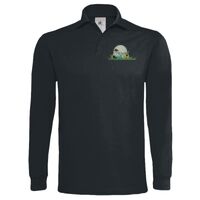 Polo épais manches longues "Heavymill" de marque B&C Vignette