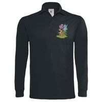 Polo épais manches longues "Heavymill" de marque B&C Vignette