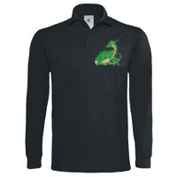 Polo épais manches longues "Heavymill" de marque B&C Vignette