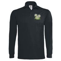 Polo épais manches longues "Heavymill" de marque B&C Vignette