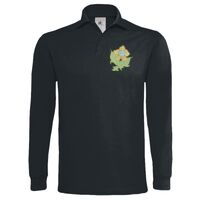 Polo épais manches longues "Heavymill" de marque B&C Vignette