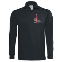 Polo épais manches longues "Heavymill" de marque B&C Vignette