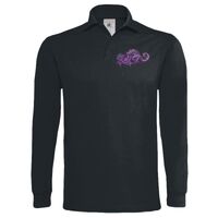 Polo épais manches longues "Heavymill" de marque B&C Vignette