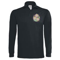 Polo épais manches longues "Heavymill" de marque B&C Vignette