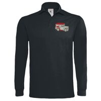 Polo épais manches longues "Heavymill" de marque B&C Vignette