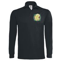 Polo épais manches longues "Heavymill" de marque B&C Vignette