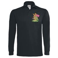 Polo épais manches longues "Heavymill" de marque B&C Vignette