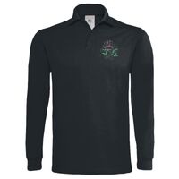 Polo épais manches longues "Heavymill" de marque B&C Vignette