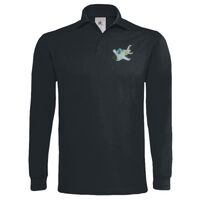 Polo épais manches longues "Heavymill" de marque B&C Vignette