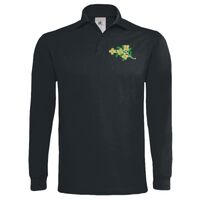 Polo épais manches longues "Heavymill" de marque B&C Vignette