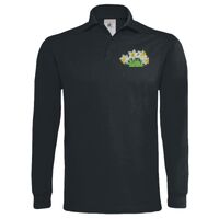 Polo épais manches longues "Heavymill" de marque B&C Vignette