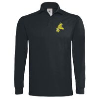 Polo épais manches longues "Heavymill" de marque B&C Vignette