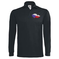 Polo épais manches longues "Heavymill" de marque B&C Vignette