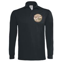 Polo épais manches longues "Heavymill" de marque B&C Vignette