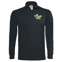 Polo épais manches longues "Heavymill" de marque B&C Vignette