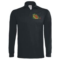 Polo épais manches longues "Heavymill" de marque B&C Vignette