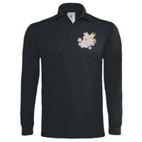 Polo épais manches longues "Heavymill" de marque B&C Vignette