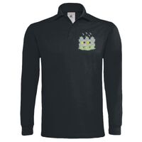 Polo épais manches longues "Heavymill" de marque B&C Vignette