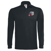 Polo épais manches longues "Heavymill" de marque B&C Vignette