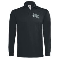 Polo épais manches longues "Heavymill" de marque B&C Vignette