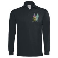 Polo épais manches longues "Heavymill" de marque B&C Vignette