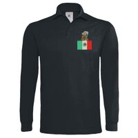 Polo épais manches longues "Heavymill" de marque B&C Vignette