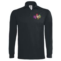 Polo épais manches longues "Heavymill" de marque B&C Vignette